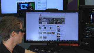 How to Use NVIDIA 3D Vision to Watch Stereoscopic YouTube Videos NCIX Tech Tips [upl. by Hedges736]