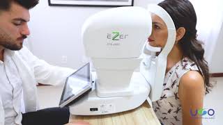 How to Use  Tonometer Non Contact ETN1800 Ezer  US OphthalmicUS Ophthalmic [upl. by Dorsy136]