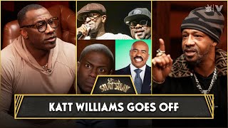 Katt Williams Calls Out Steve Harvey Kevin Hart Cedric The Entertainer and Rickey Smiley [upl. by Aratahs]