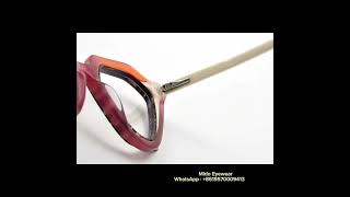 2025 Latest Style Eyeglass FramesUniqueWholesalerAir Freight Worldwide gafas glass optical [upl. by Sanderson50]