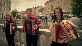 ORKESTER HARMONIKARJEV BUČAR  Polka Ljubljani Uradni video [upl. by Wei943]