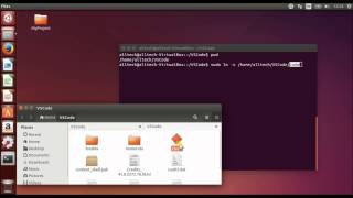 ubuntu create symbolic link to visual studio code executable [upl. by Houlberg]