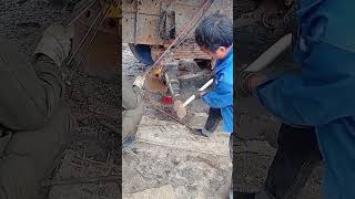 Truck rear axle disassembly process [upl. by Anitsirhc]