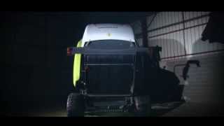 CLAAS VARIANT 385 vs 370 Tailgate opening 16x9 hp [upl. by Ecyarg]