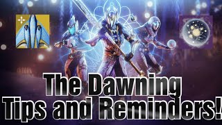 Destiny 2 The Dawning Things You Need To Know [upl. by Ecinaej871]