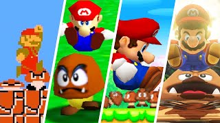 Evolution of Mario Stomping on Goomba 19852022 [upl. by Celestyna]