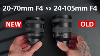 Dont buy both of these Sony 2070mm F4 vs 24105mm F4 [upl. by Ilarrold415]