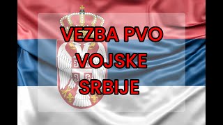 VEZBA NA PVO SISTEMU VOJSKE SRBIJE quotNEVA M1Tquot [upl. by Aveline]