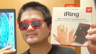 iRing 未来のiPad操作法、タッチスクリーンに触れずに非接触DJプレイ [upl. by Aldred899]