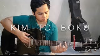 Kimi To Boku Yuki Matsui  Fingerstyle Guitar Cover [upl. by Ebehp]