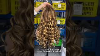 30” Wig Loose Wavy Highlight Color Raw Hair [upl. by Maurie]