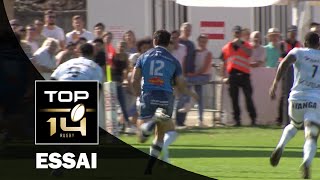 TOP 14 ‐ Essai Geoffrey PALIS CO – CastresRacing 92 – J6 – Saison 20162017 [upl. by Qirat592]