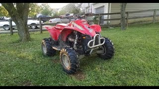 Polaris 400 modded 2 stroke [upl. by Ijic959]