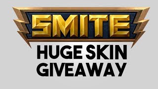 HUGE SMITE SKIN GIVEAWAY ALL PLATFORMS  1000 SUB SPECIAL GIVEAWAY [upl. by Sou377]