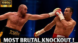 Tyson Fury vs Wladimir Klitschko Full Highlights  KNOCKOUT  Best Boxing Moment HD [upl. by Tarah]