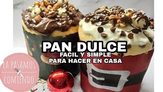 PAN DULCE FACIL Y ECONOMICO  LA PASAMOS COMIENDO [upl. by Jarred]