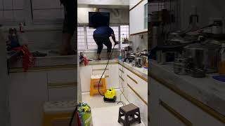 Kitchen chimney  Cleaningyoutubeshort 600ivlogs [upl. by Nivrehs]