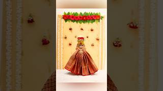 Varamahalakshmi decoration 😍 decoration ganpatidecoration [upl. by Dolan]