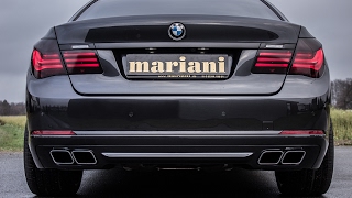 V12 Sound BMW 760i F01 I Sportauspuff I by mariani Tuning [upl. by Nahaj]