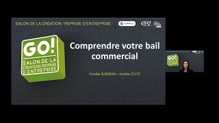 Salon GO 2024  JOUR3  Comprendre votre bail commercial [upl. by Vorfeld]