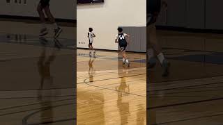 Freshman phenom Justus Holt good anticipation good steal Lincoln high basketball [upl. by Orazal]