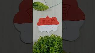 making Indonesian flag 🇮🇩 vintage3 🦋 shape from clay satisfying creative shortsvideo [upl. by Parish]