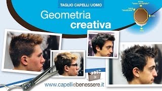 Corsi professionali di Taglio capelli uomo  Geometria Creativa capelliebenessereit [upl. by Juliette]