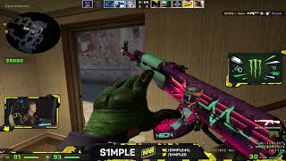 S1mple Plays Faceit 20181220 [upl. by Annait949]