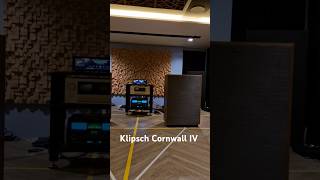 1 Klipsch Cornwall IV  Mc Intosh Amplifier highend loudspeaker klipsch cornwall mcintosh [upl. by Ecnadnac861]