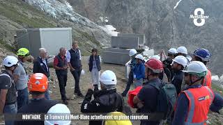 Le Tramway du MontBlanc fait peau neuve [upl. by Devina331]