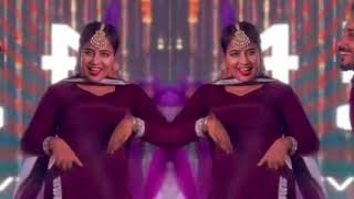 Girl in Purple SatinSilk Dance with Punjabi Song [upl. by Latsyk]