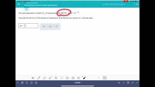 Dissociation Strong and Weak Acids [upl. by Virge]