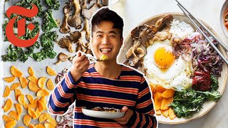 SheetPan Bibimbap With Eric Kim  NYT Cooking [upl. by Gleeson]