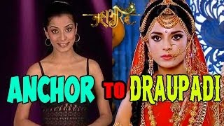 Mahabharat OMG Draupadi aka Pooja Sharma talks about her Journey from Anchor to Draupadi [upl. by Faina]