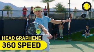 HEAD GRAPHENE 360 Speed mit Alexander Zverev  Technology  TennisPoint [upl. by Madra]