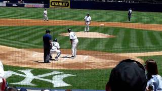 NY Yankees Old Timers Day 2009 49 Ron Guidry pitching [upl. by Strep]