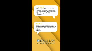 Check Out What Our Amazing Clients Have to Say About Hale Law [upl. by Eseer]