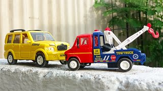 Unboxing Scale Model Centy Toys Mahindra Scorpio  Tow Truck Diecast Car miniature 😊 [upl. by Okemak744]