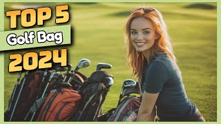 Top 5 Golf Bags on Amazon for 2024 – Stylish Durable and Functional [upl. by Lyj]