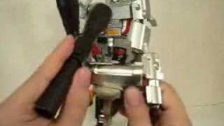 Transformers G1 Megatron KnockOff Video Review [upl. by Wolsniw210]