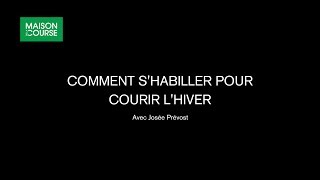 Comment shabiller pour courir lhiver [upl. by Melany]