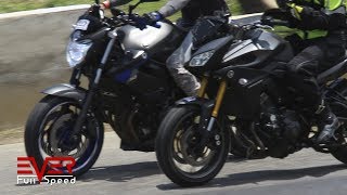 Yamaha XJ6 VS Yamaha MT09 Tracer  Drag Races [upl. by Roee]