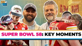 SUPER BOWL 58 MAHOMES MVP REACTIONS KEY MOMENTS HALFTIME amp COMMERCIALS  GoJo amp Golic  Feb 12 [upl. by Hylan]