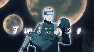 Naruto amp Hinata Twixtor Part 1  4K [upl. by Nwahs]