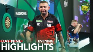 A NIGHT OF SHOCKS  Day Nine Evening Highlights  202324 Paddy Power World Darts Championship [upl. by Rebmak]