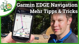 Garmin EDGE Navigation 🏁 Mehr Tipps amp Tricks 🏅 EDGE 1050 1040 Explore 2 📝 Tutorial Teil 2 [upl. by Divan507]