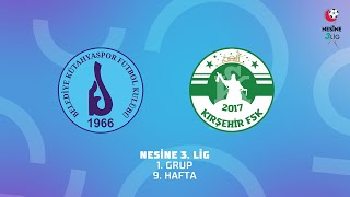 Nesine 3 Lig 1 Grup  Belediye Kütahyaspor  Kırşehir Futbol Spor Kulübü [upl. by Ettenrahc]