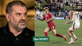 Ange Postecoglu FUMES with VAR Decision  Germany 20 Denmark  ITV Sport [upl. by Uta]