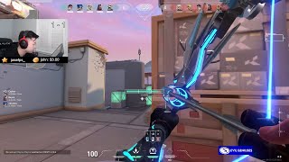 28 ELIMS MVP EG DERREK PRO SOVA VALORANT GAMEPLAY Full Match VOD [upl. by Akihsan3]