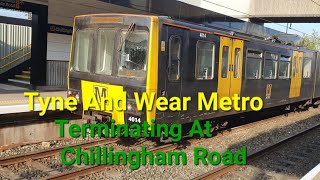 Tyne And Wear Metro  Terminating At Chillingham Road [upl. by Xela]